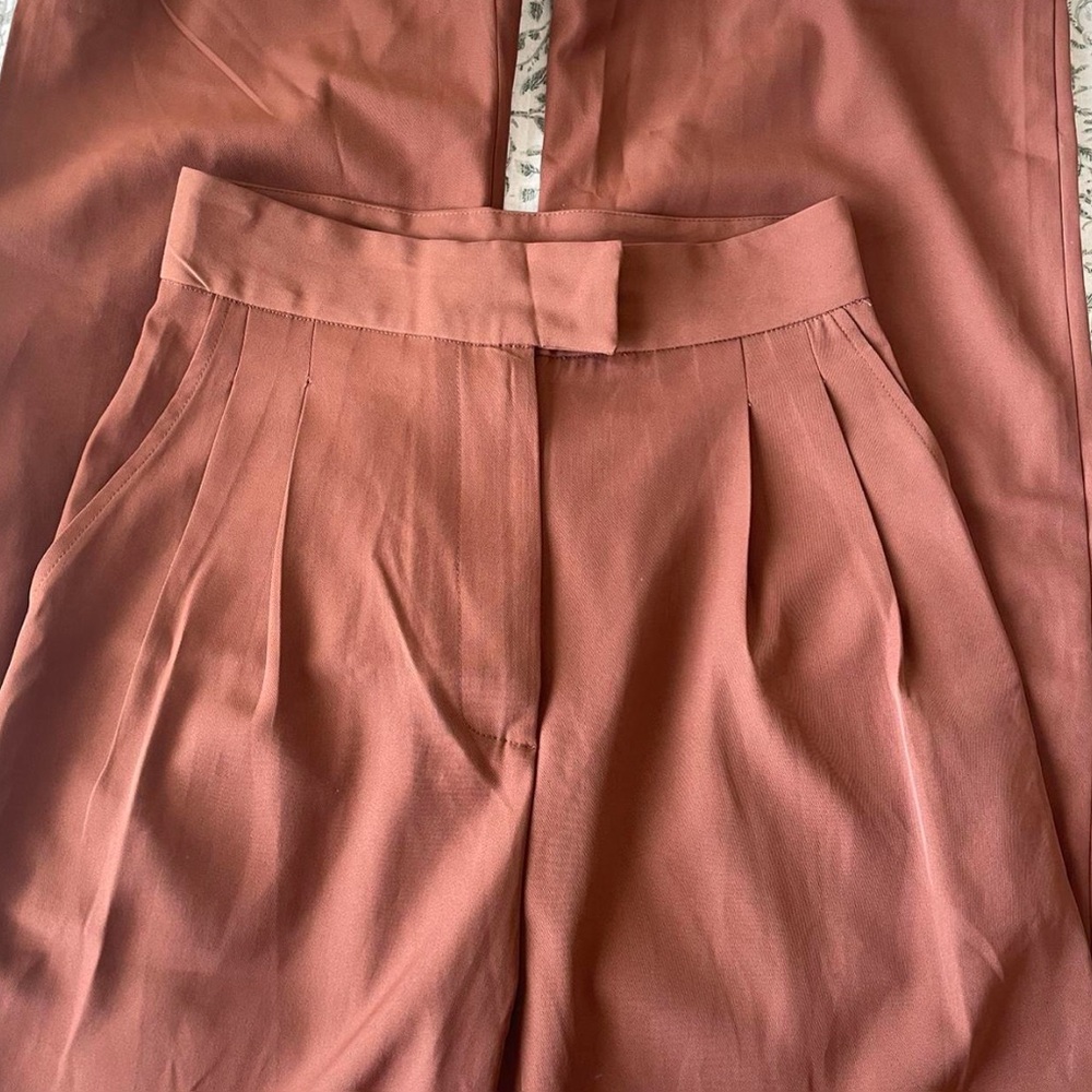 Wide leg trouser